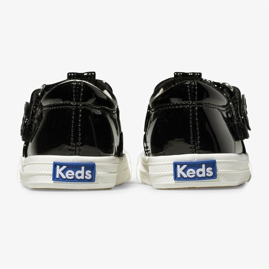 Büyük çocuğun Defne Patentli Spor Ayakkabısı Siyah Keds