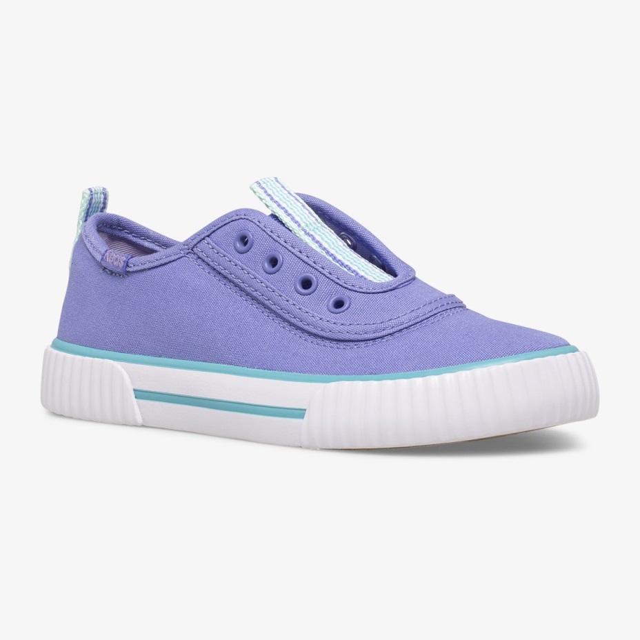 Büyük çocuk Topkick Yıkanabilir Slip-on Keds Iris/turkuaz
