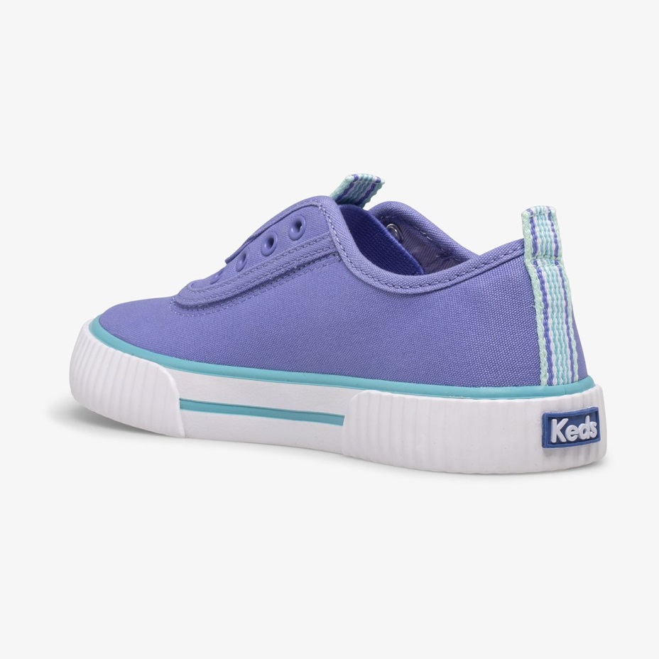 Büyük çocuk Topkick Yıkanabilir Slip-on Keds Iris/turkuaz