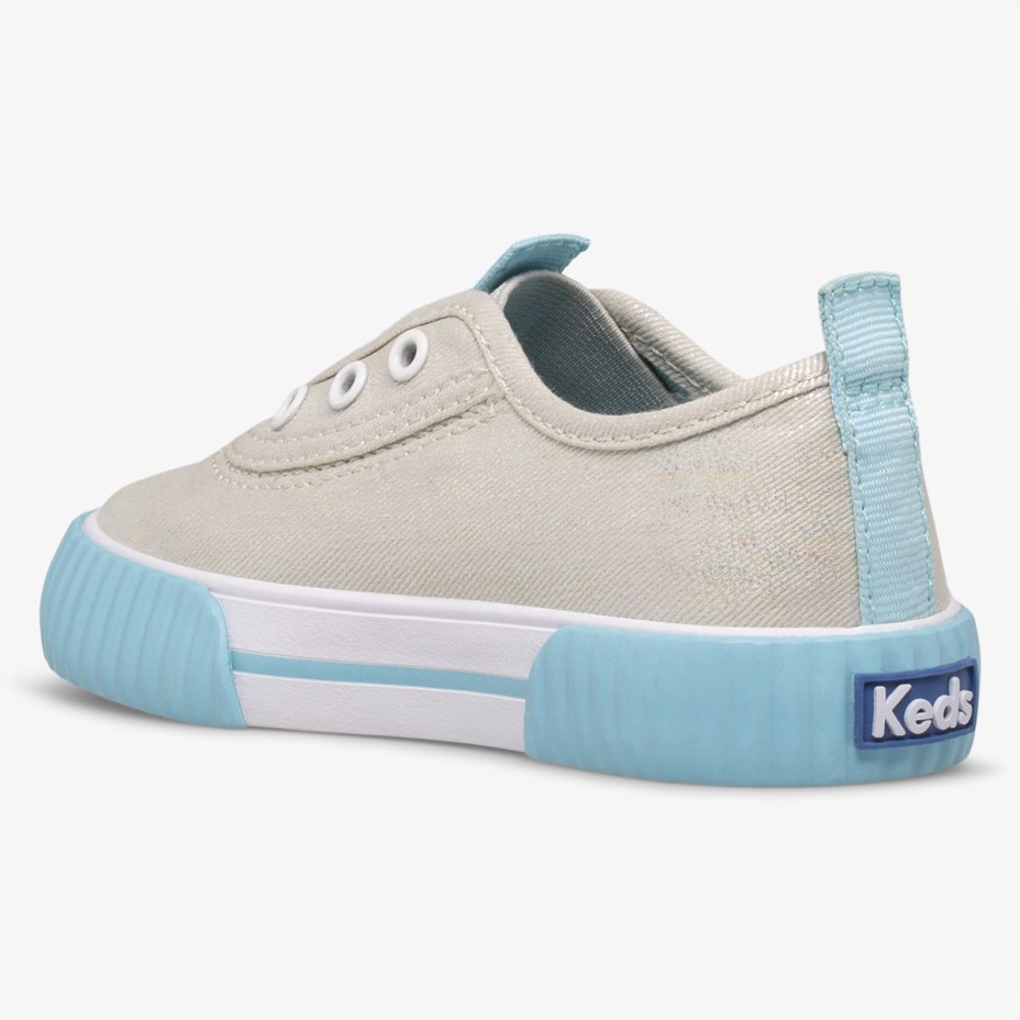 Keds Büyük çocuk Topkick Jr Grey/yanardöner Yıkanabilir Slip