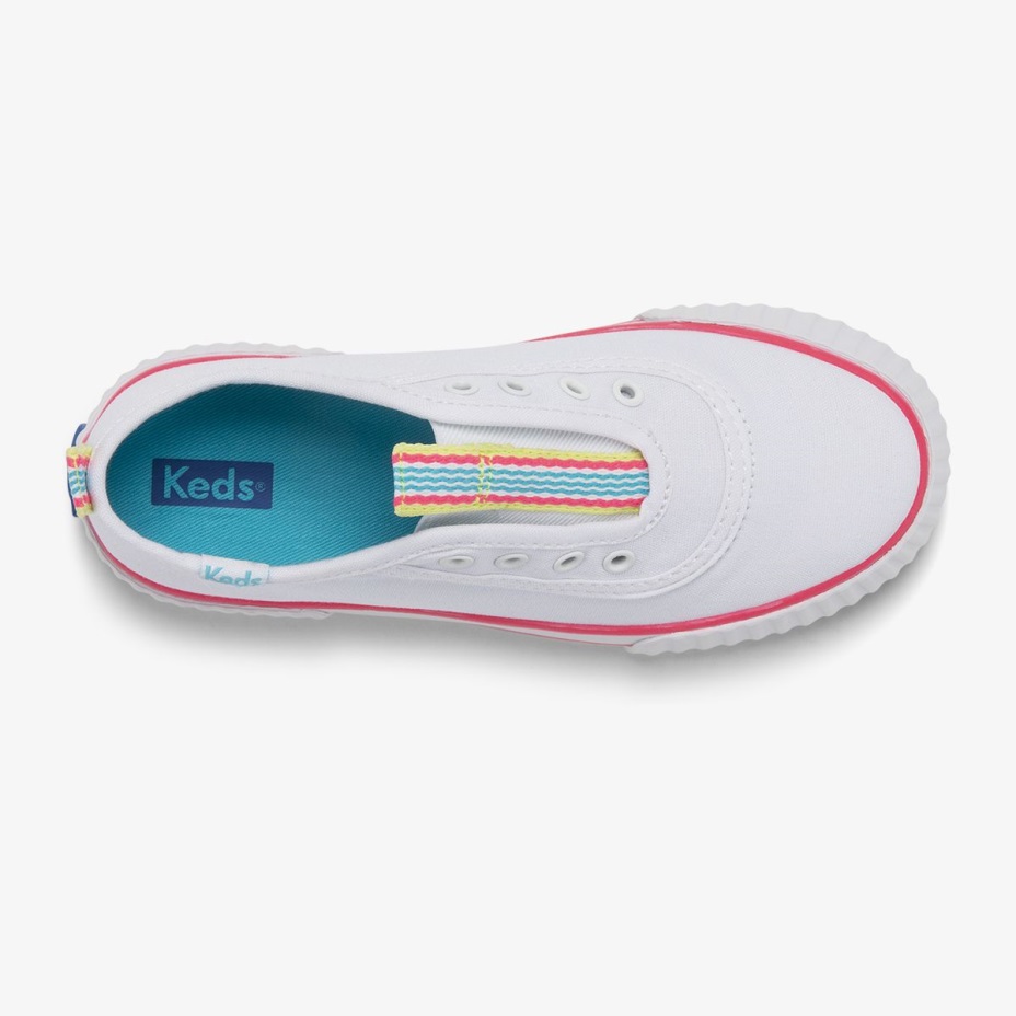 Keds Büyük çocuk Topkick Yıkanabilir Slip-on Beyaz