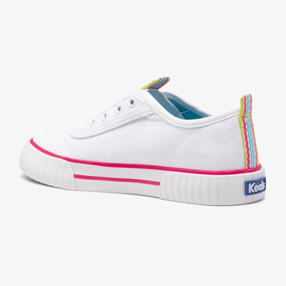 Keds Büyük çocuk Topkick Yıkanabilir Slip-on Beyaz