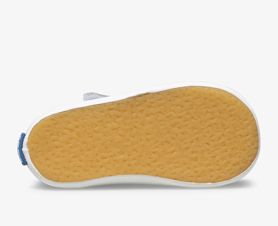 Keds Küçük çocuk şampiyonu Burun T-kayışı Beyaz Deri