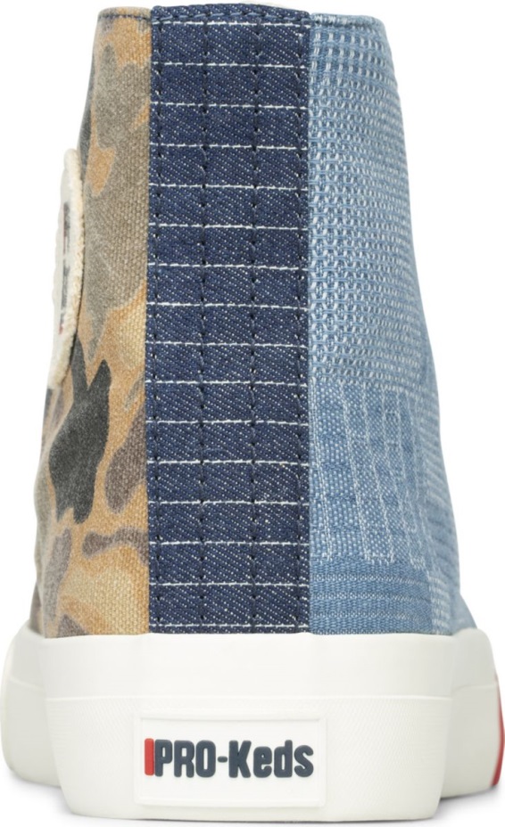 Keds Unisex Kraliyet Merhaba Patchwork Kot Kamuflaj