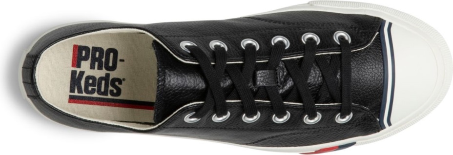 Keds Unisex Kraliyet Lo Klasik Deri Siyah