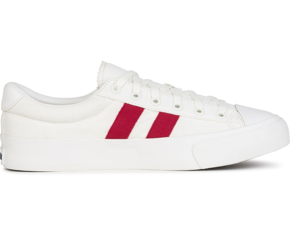 Keds Unisex Kraliyet Artı Tuval Beyaz Kırmızı