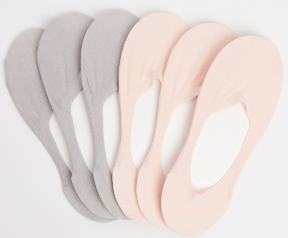 Keds Kadın 6pk Spor Ayakkabı Astarı Pembe Gri