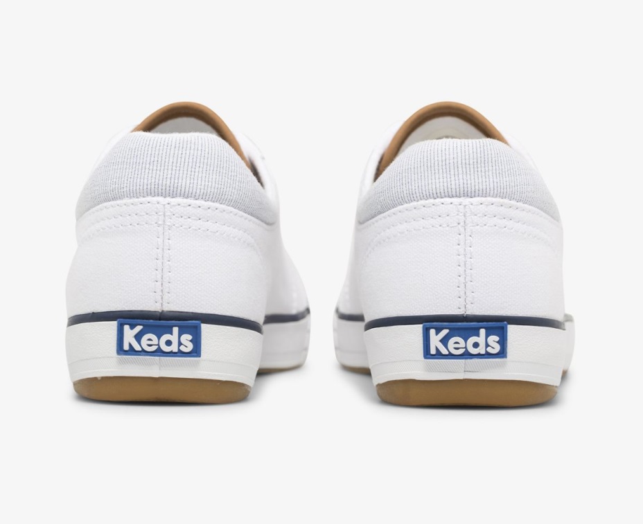 Keds Kadın Merkezi Ii Tuval şerit Beyaz