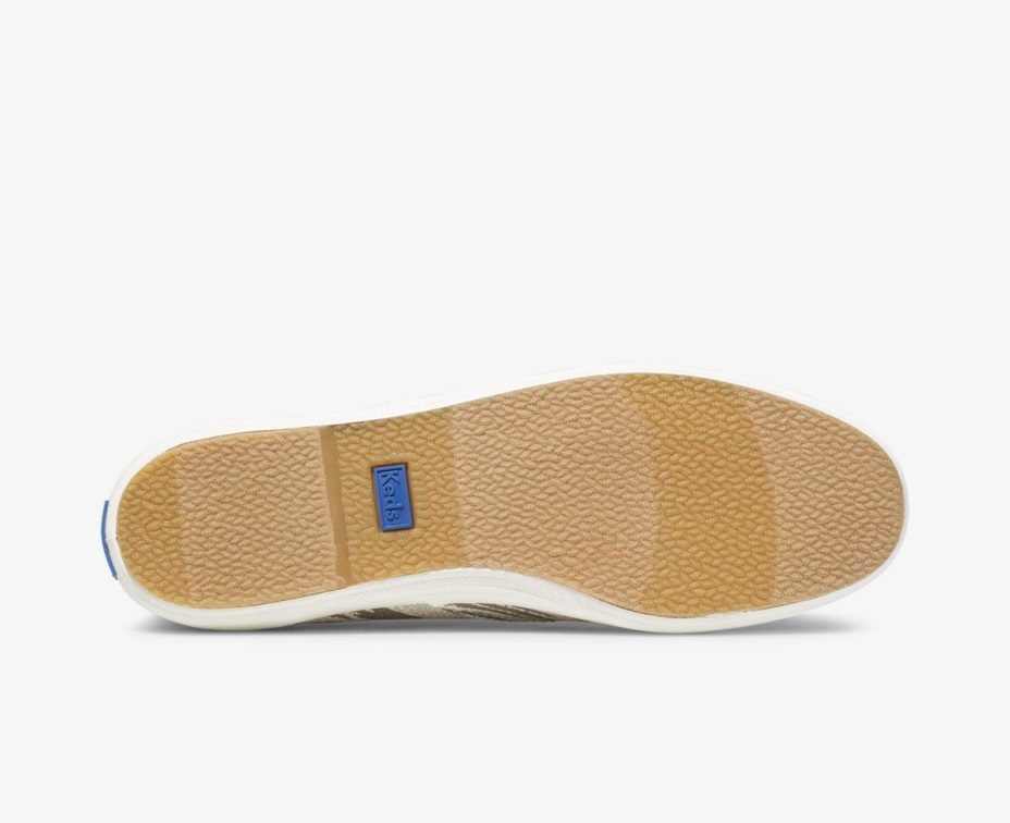 Keds Kadınlar şampiyonu Hayvan Krem ​​kaplan