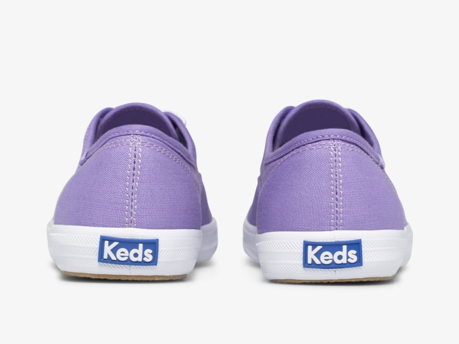 Keds Kadın şampiyonu Feat. Organik Pamuk Mor