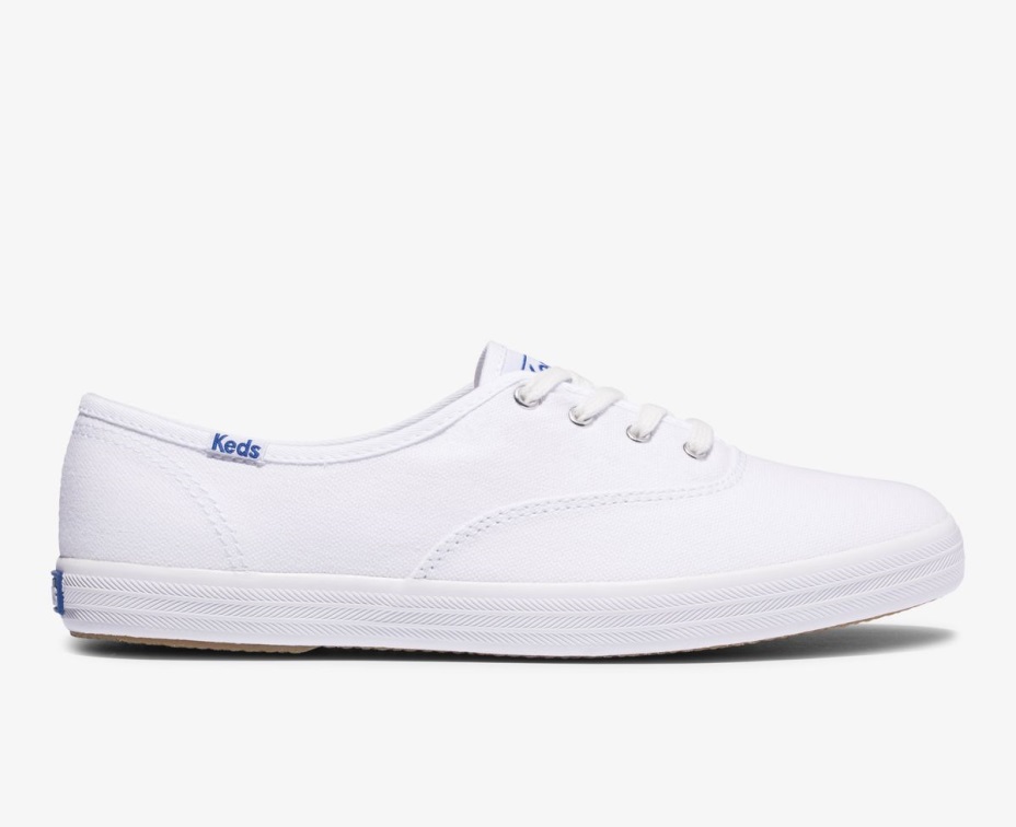 Keds Kadın şampiyonu Feat. Organik Pamuk Beyaz