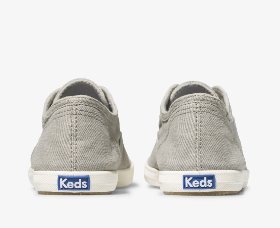 Keds Kadın Chillax Yıkanabilir çiseleyen Gri