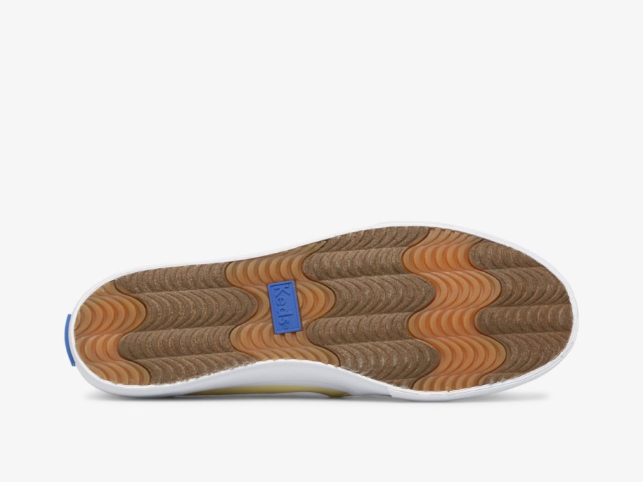 Keds Kadın çift Katlı Feat. Organik Pamuk Açık Sarı