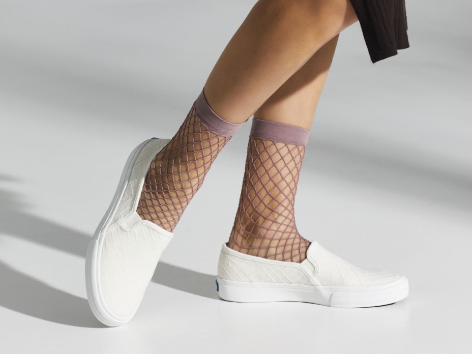 Keds Kadın çift Katlı Geo Jersey Krem