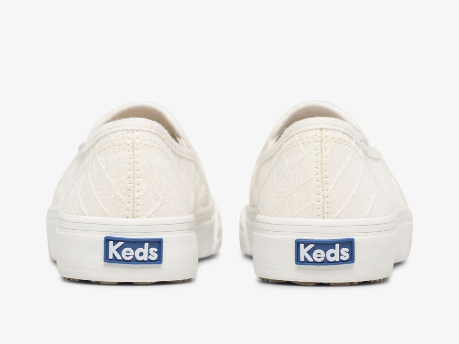 Keds Kadın çift Katlı Geo Jersey Krem