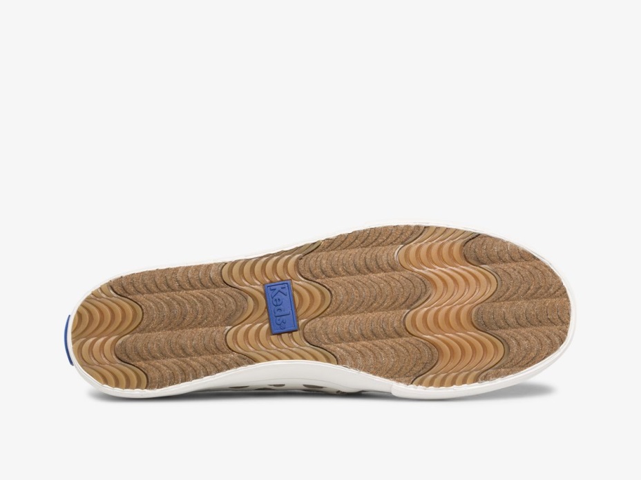 Keds Kadın çift Katlı Leopar Fildişi