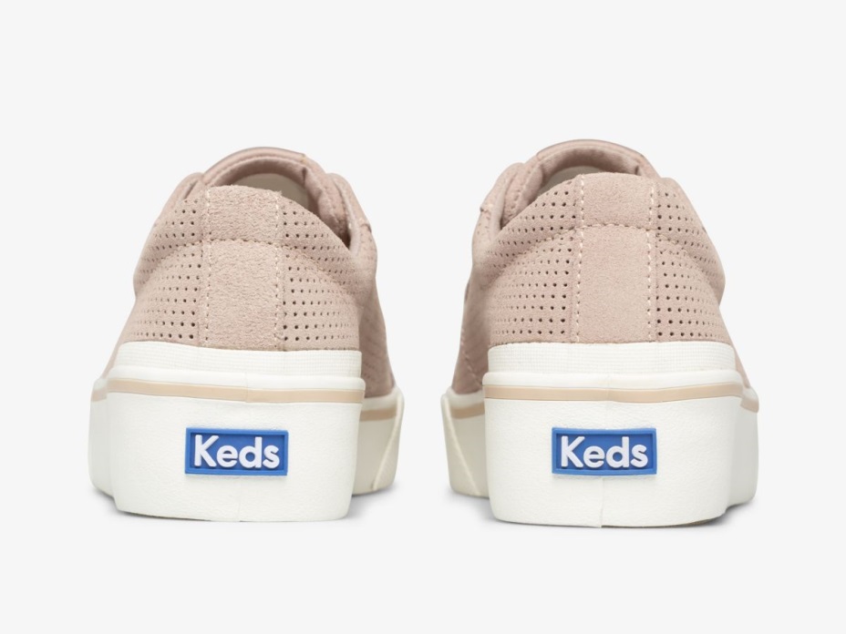 Keds Kadın Atlama Vuruşu Ikilisi Mükemmel Süet Leylak Rengi