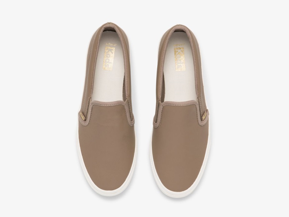 Keds Kadın Atlama Tekme Kayma Deri Ceviz