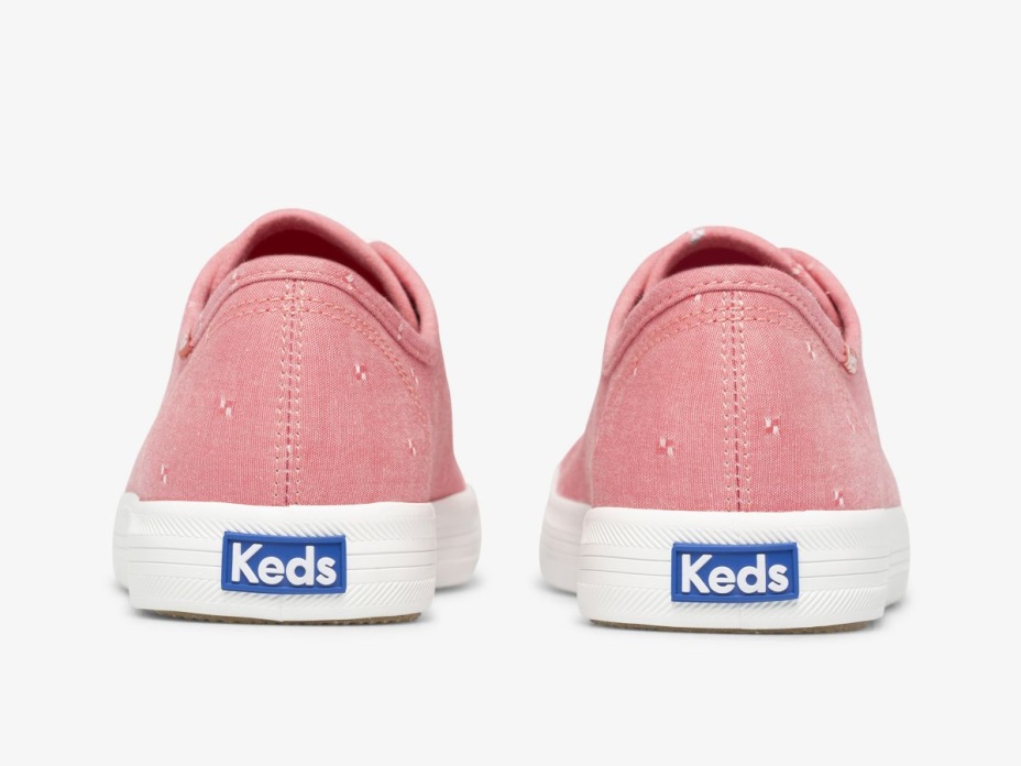 Keds Kadın Kickstart Armürlü Jakarlı Kırmızı