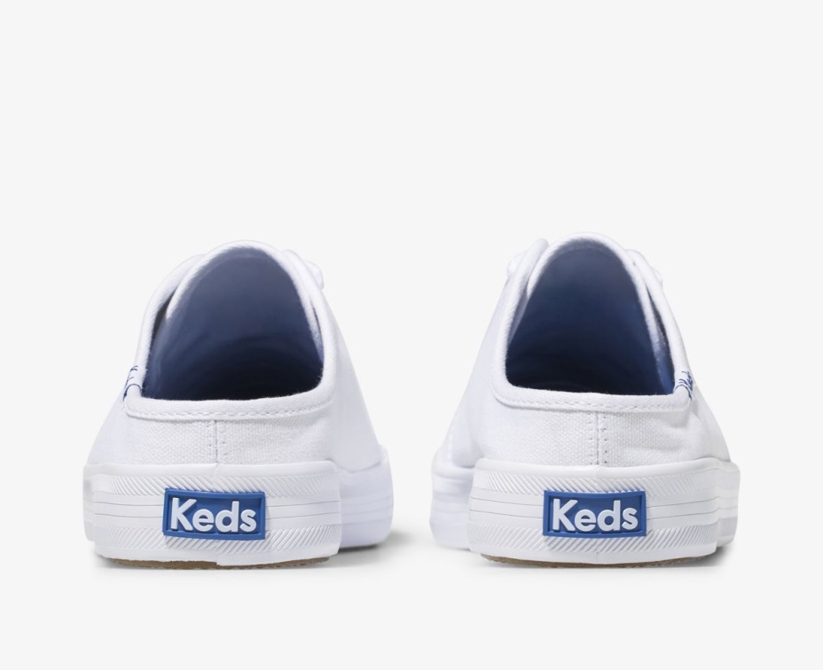 Keds Kadın Kickstart Katır Tuval Beyaz