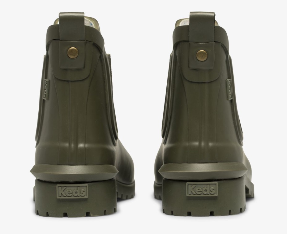 Keds Kadın üvez Yağmur çizmesi Zeytin