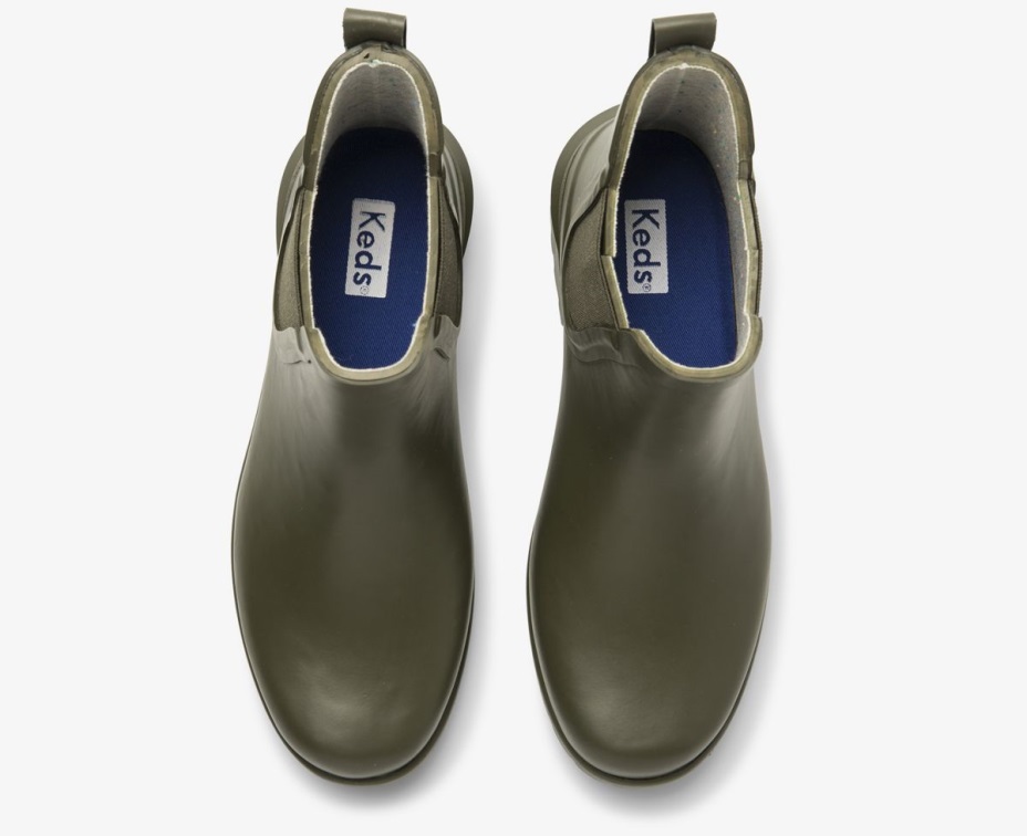 Keds Kadın üvez Yağmur çizmesi Zeytin