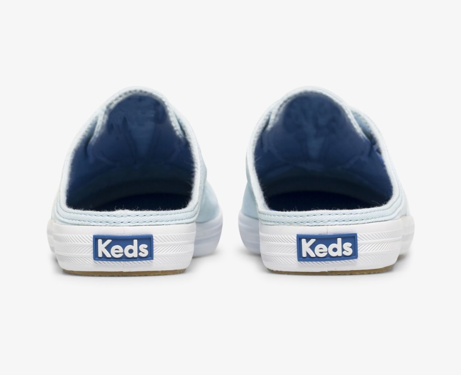 Keds Kadın Yıkanabilir Moxie Mule Feat. Organik Pamuk Açık Mavi