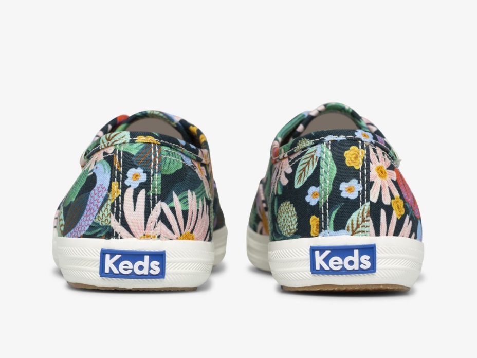 Keds Kadın X Tüfek Kağıdı Co. şampiyon Dovecote Donanma çok