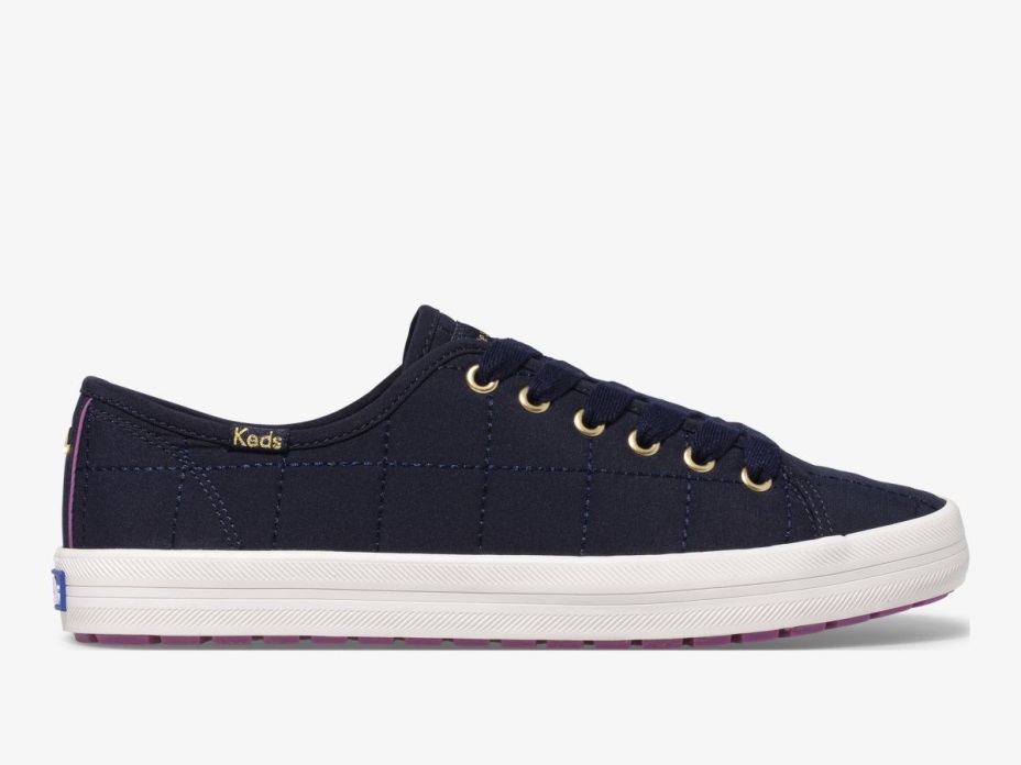 Keds Kadın X Kate Spade New York Kickstart Trx Kapitone Naylon Lacivert