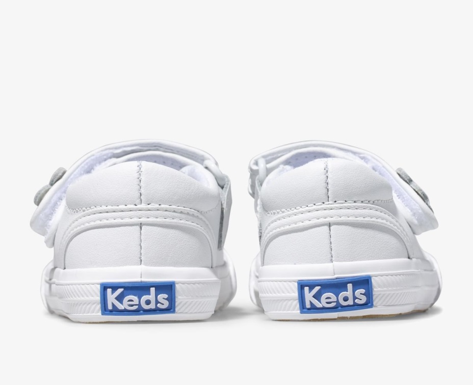 Küçük çocuğun Ella Mary Jane Keds Beyaz