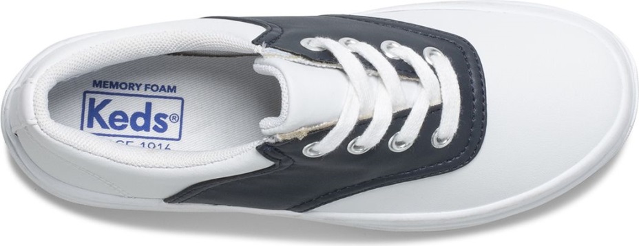 Küçük çocuğun Okul Günleri Spor Ayakkabı Keds Beyaz/klasik Lacivert