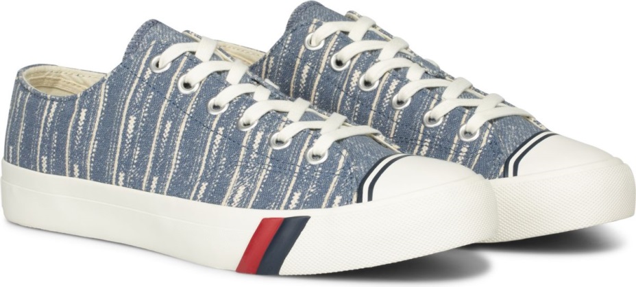 Erkek Unisex Kraliyet Lo Dokuma şerit Keds Indigo