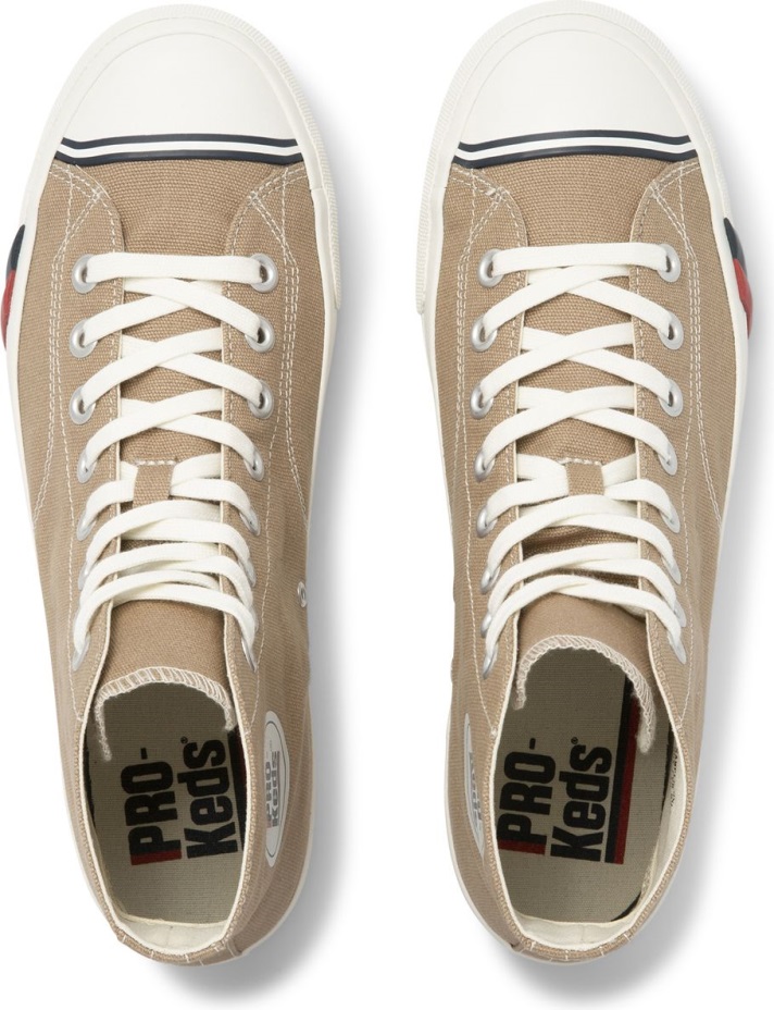 Unisex Kraliyet Merhaba Tuval Kahverengi Keds