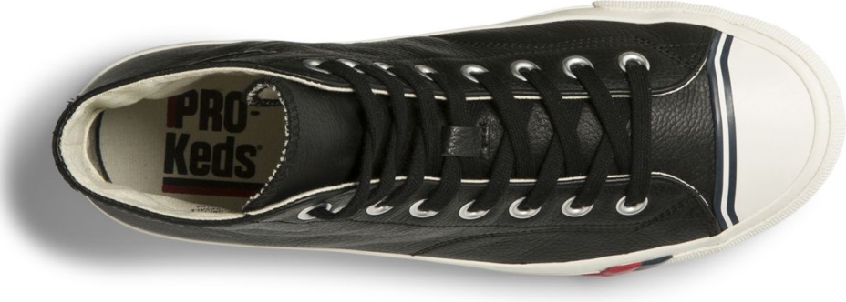 Unisex Kraliyet Merhaba Deri Siyah Keds