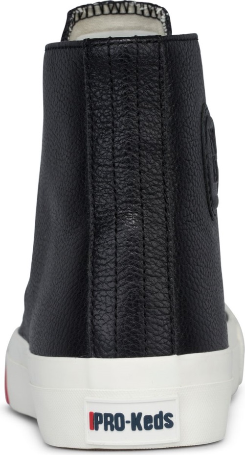 Unisex Kraliyet Merhaba Deri Siyah Keds