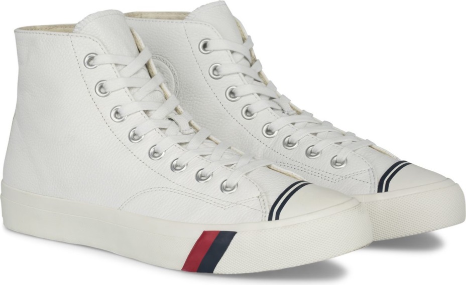 Unisex Kraliyet Merhaba Deri Keds Beyaz