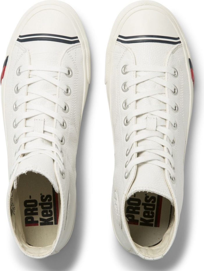 Unisex Kraliyet Merhaba Deri Keds Beyaz