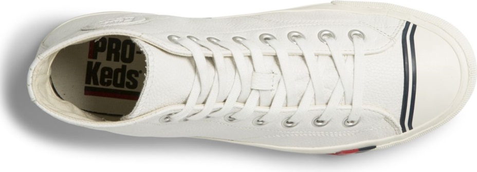 Unisex Kraliyet Merhaba Deri Keds Beyaz