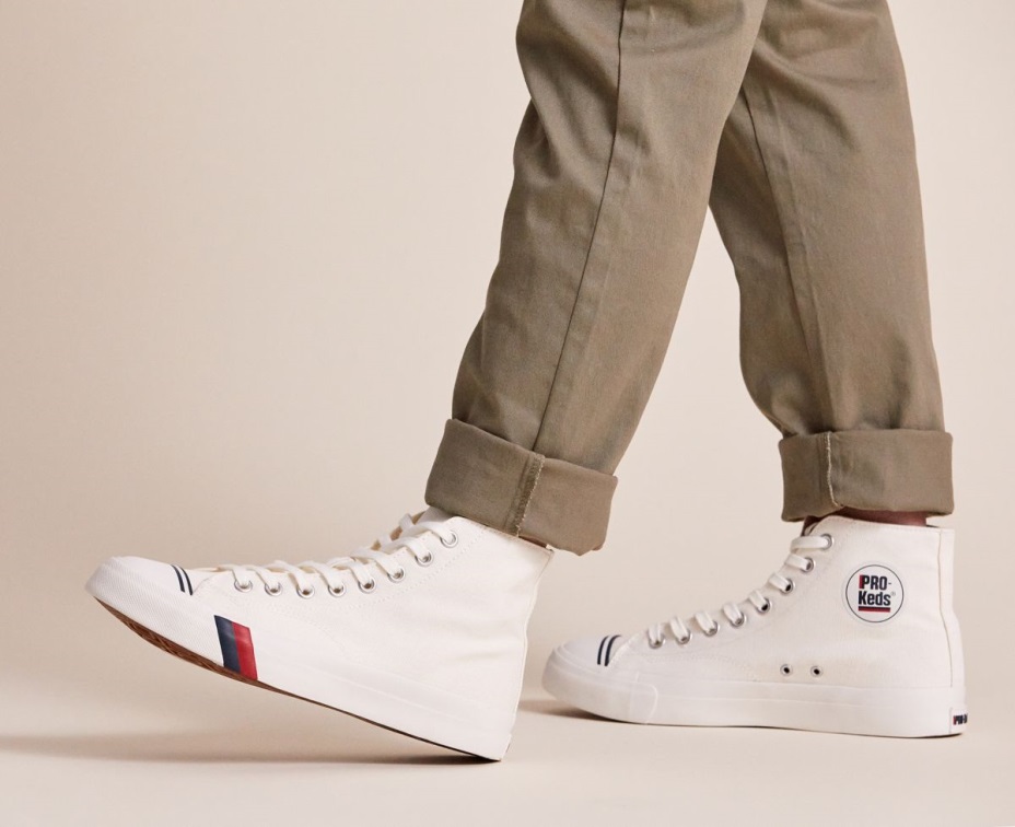 Unisex Kraliyet Merhaba Beyaz Keds