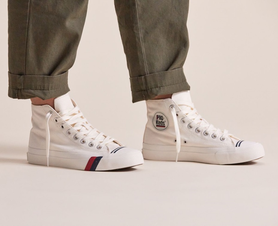 Unisex Kraliyet Merhaba Beyaz Keds