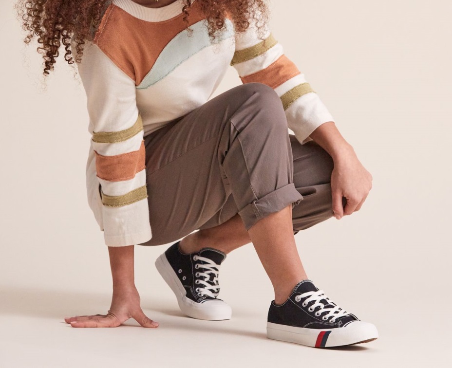 Unisex Kraliyet Lo Siyah Keds