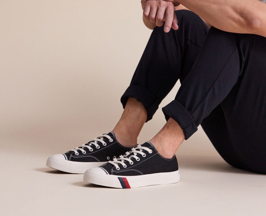 Unisex Kraliyet Lo Siyah Keds