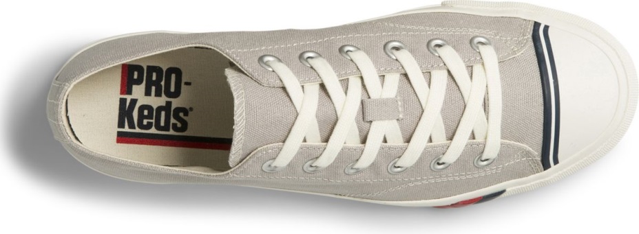Unisex Royal Lo Canvas Keds Drizzle Gri