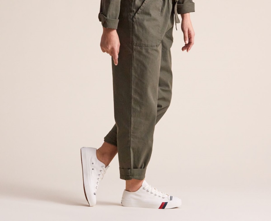 Unisex Kraliyet Lo Keds Beyaz