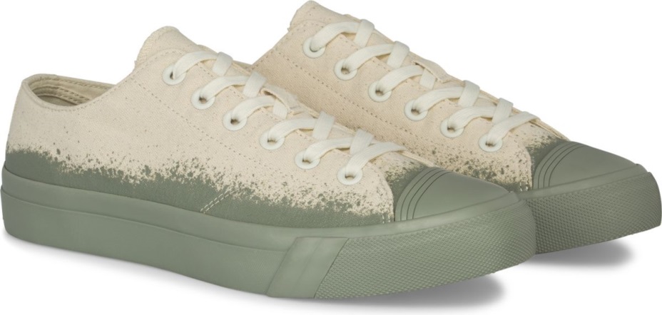Unisex Royal Lo Sprey Foxing Keds Doğal Yeşil