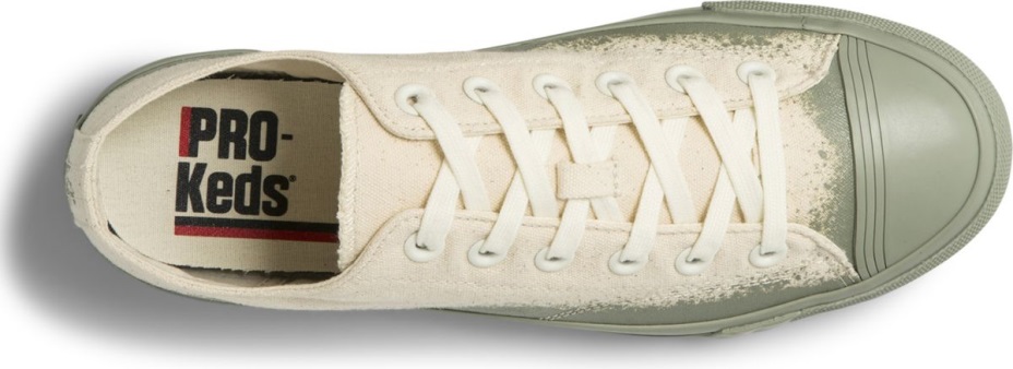 Unisex Royal Lo Sprey Foxing Keds Doğal Yeşil