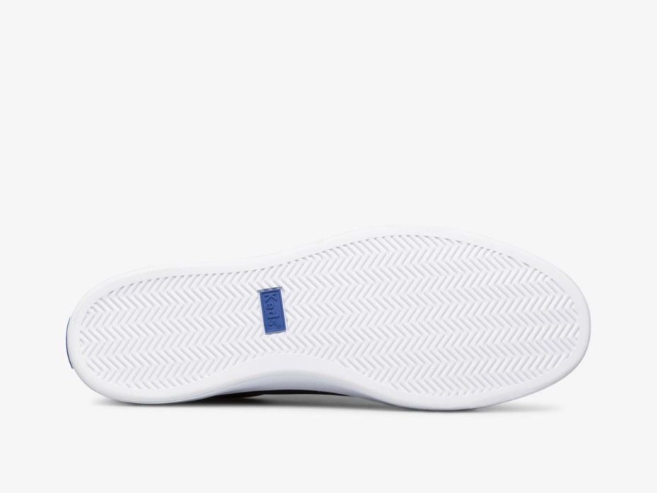 Kadınlar Için Sokak Deri Keds Siyah