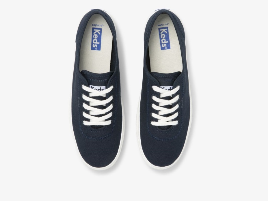 Kadın Breezie Kanvas Lacivert Keds