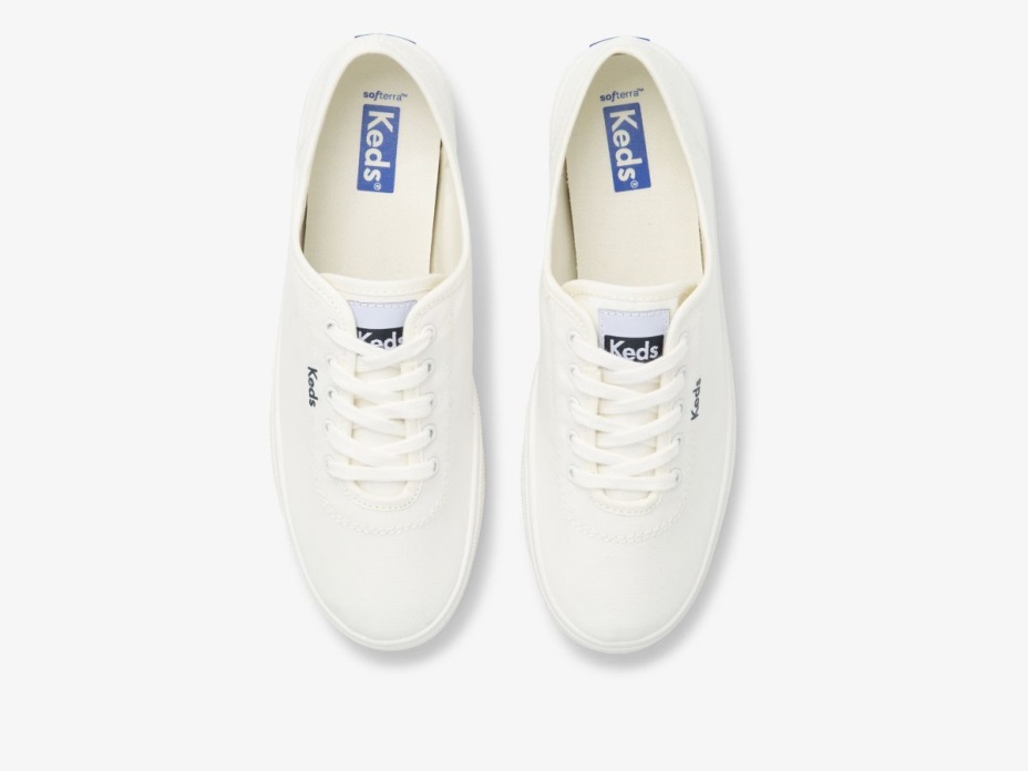Kadın Breezie Tuval Beyaz Keds