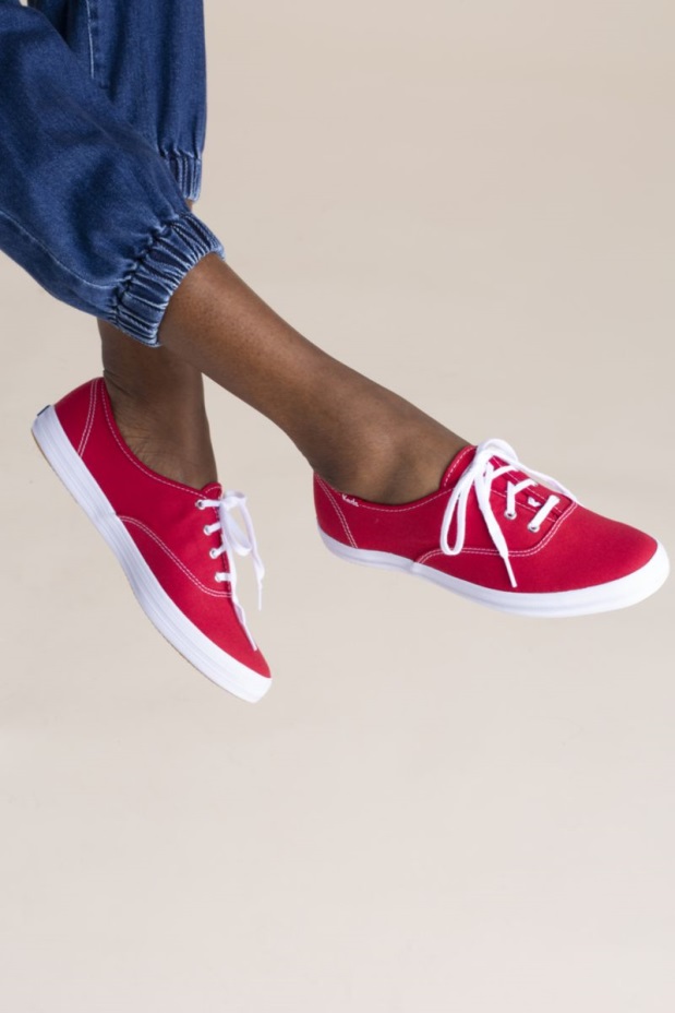 Kadınlar şampiyonu Orijinaller Keds Red